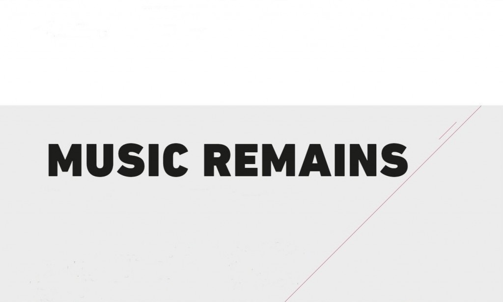 Music remains.